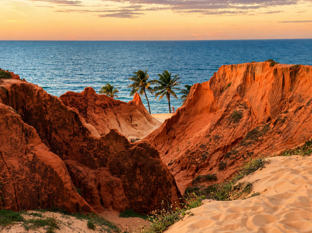 praia morro branco fortaleza